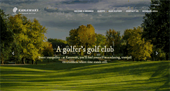 Desktop Screenshot of kanawakigolf.com